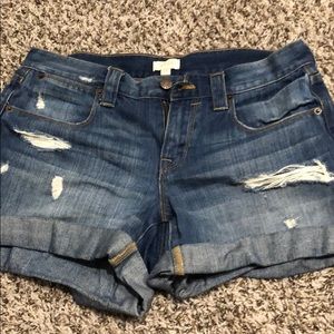 J. Crew Factory Jean Shorts